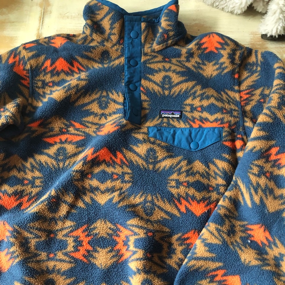 BOYS PATAGONIA SYNCHILLA SZ LG(12)